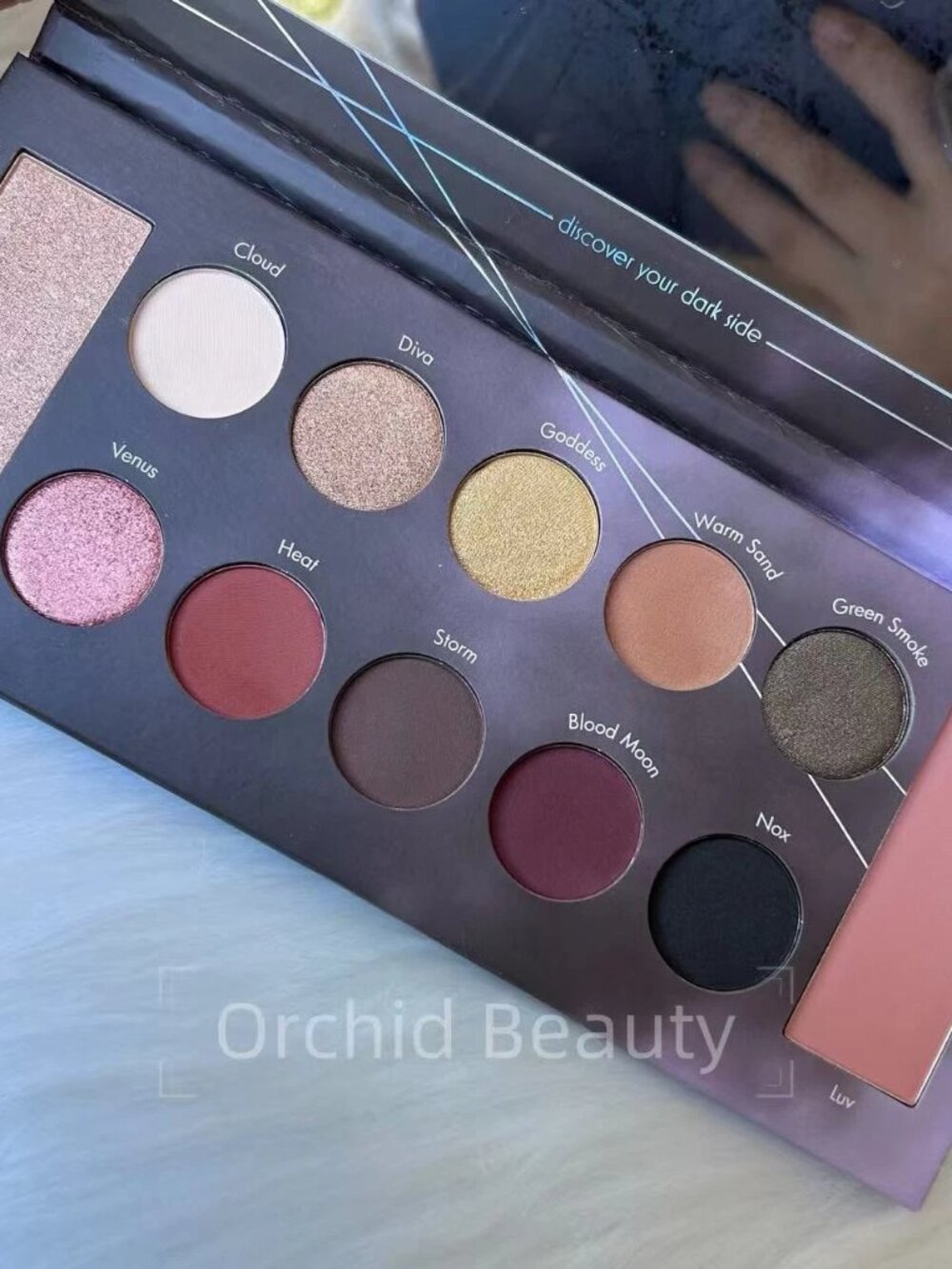 New BH Cosmetics Mrs. Bella Dark Side Eyeshadow & Blush Palette~Discontinued